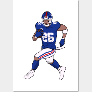 number 26 saquon Posters and Art